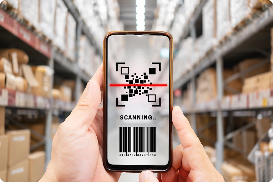 Scanare NFC RFID QR identificare produse agricole