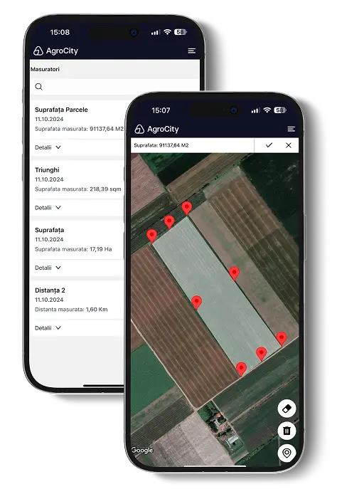 AgroCity Măsoară Teren