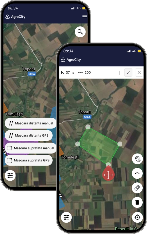 Aplicații mobile AgroCity
