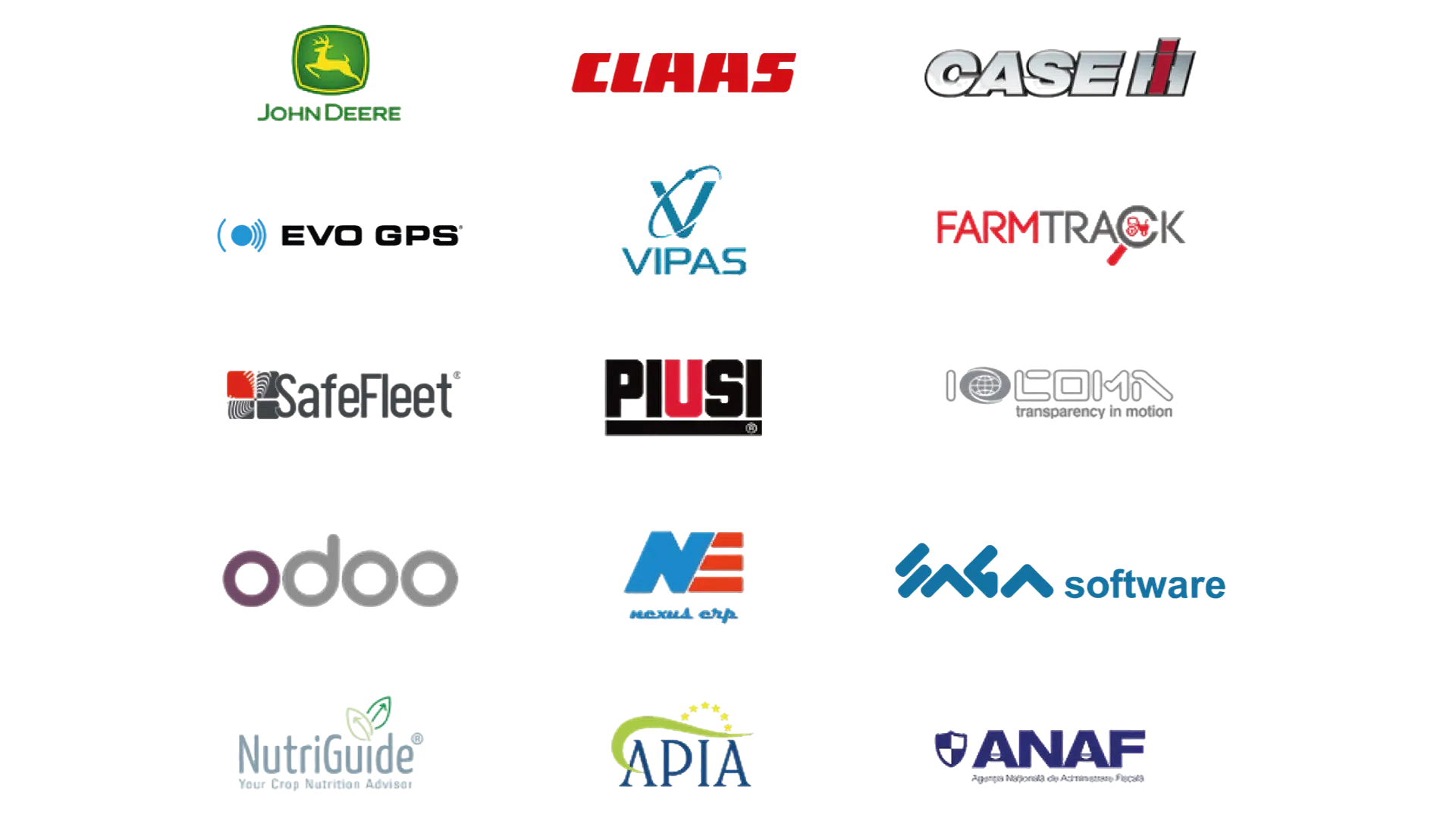 Lista integrărilor AgroCity